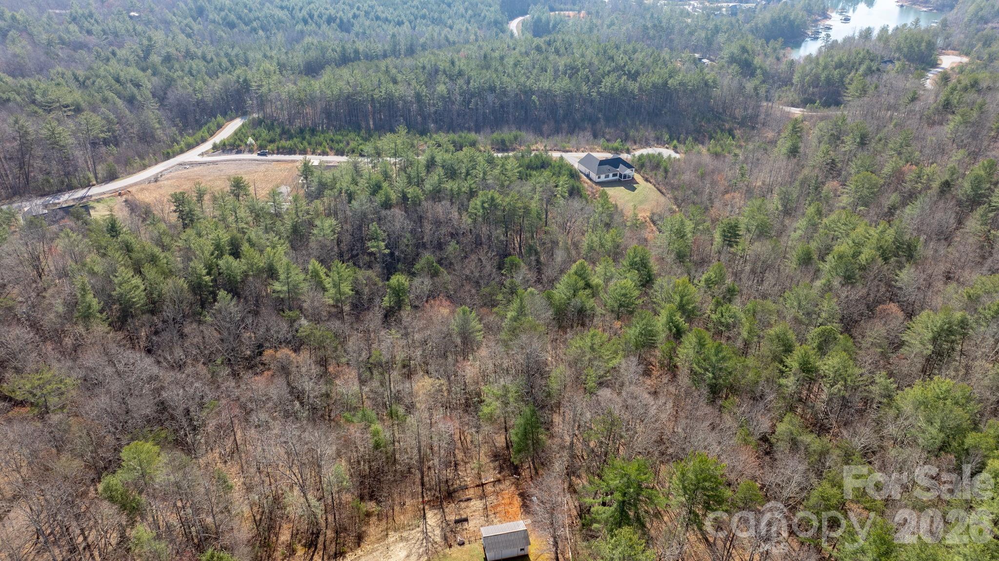 2084 Starlight Lane Morganton, NC 28655 - Photo 18 of 28 a view of a lake with a forest