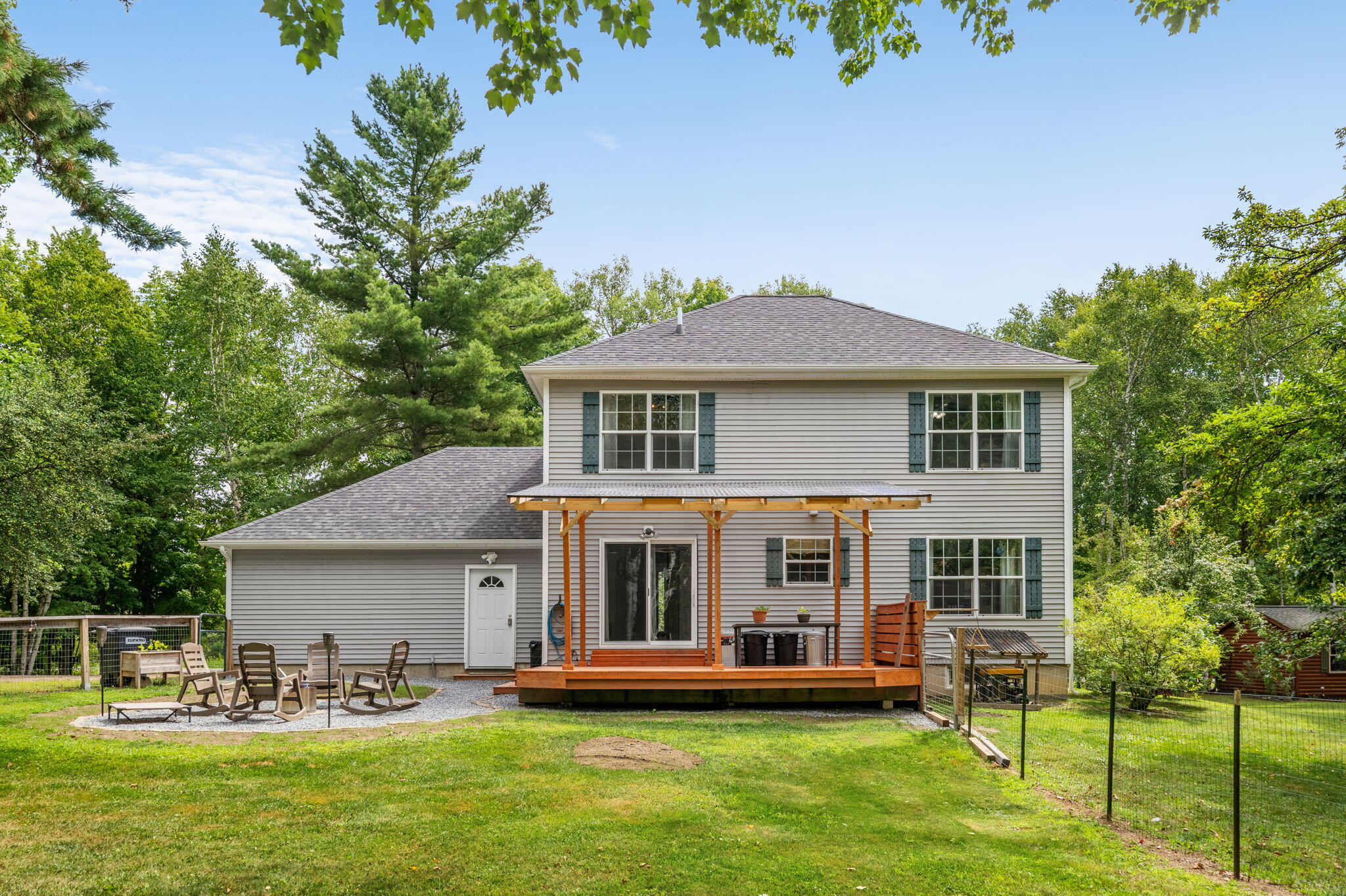 406 Brann Road Levant, ME 04456 - Photo 45 of 110 Backside of Home