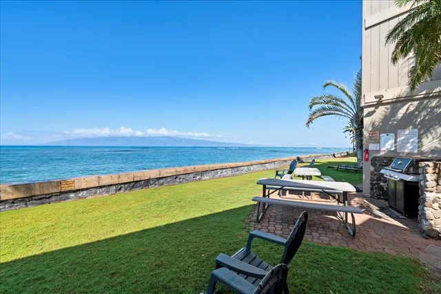 a view of an ocean from a balcony