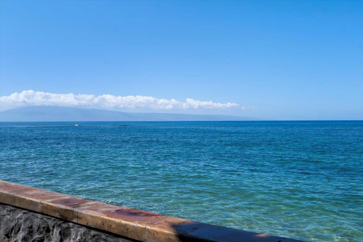 4435 Lower Honoapiilani Road, Unit 103 Lahaina, HI 96761 - Photo 33 of 34 a view of an ocean from a balcony