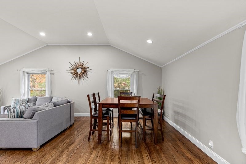 242 Hedges Pond Road Plymouth, MA 02360 - Photo 10 of 38 a living room with furniture and wooden floor