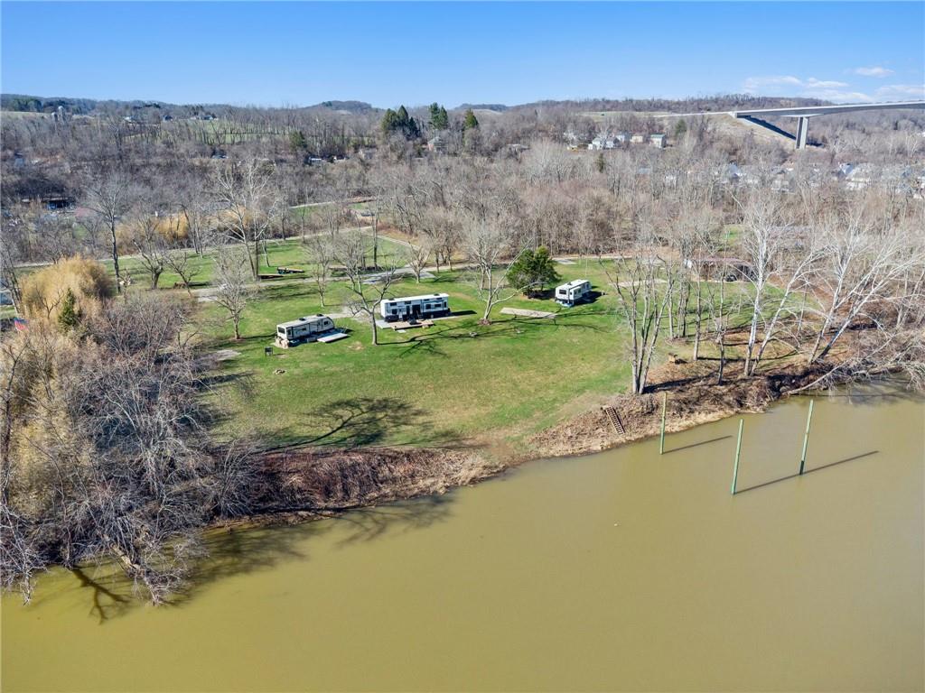 100 Pond Street Denbo, PA 15417 - Photo 25 of 25 an aerial view of residential houses with outdoor space and trees