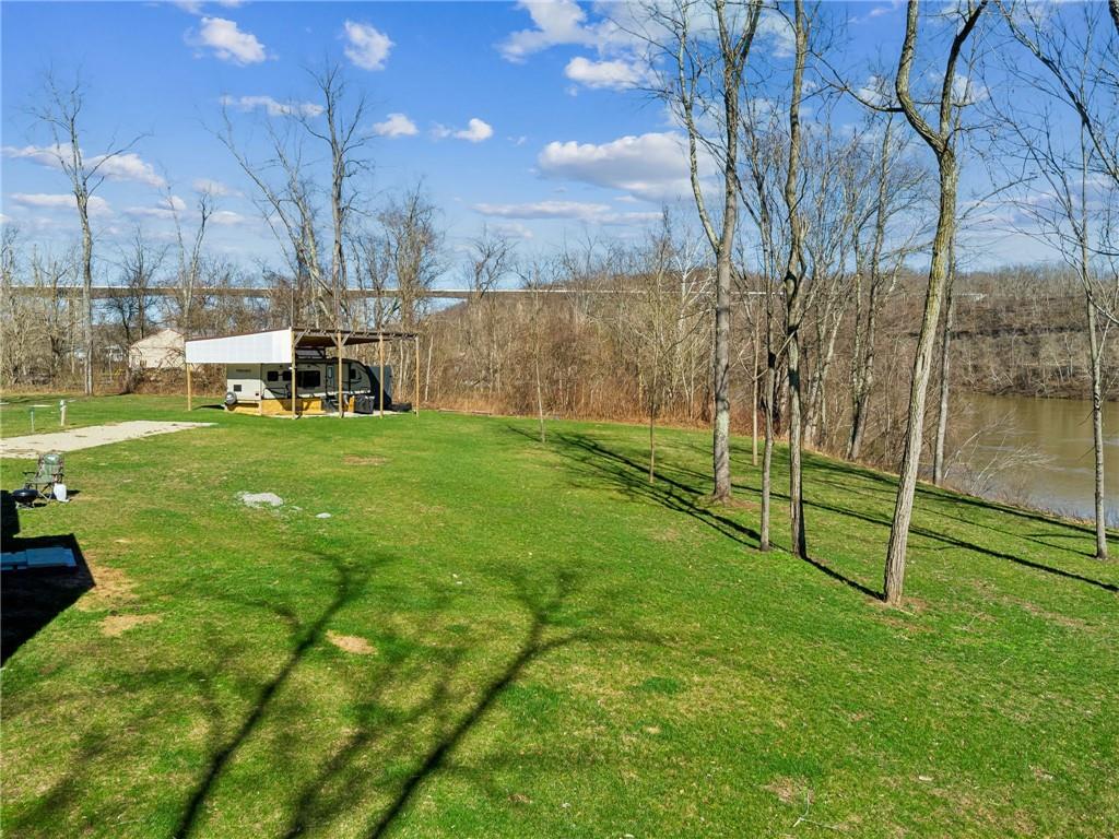 100 Pond Street Denbo, PA 15417 - Photo 10 of 25 a view of yard with swimming pool