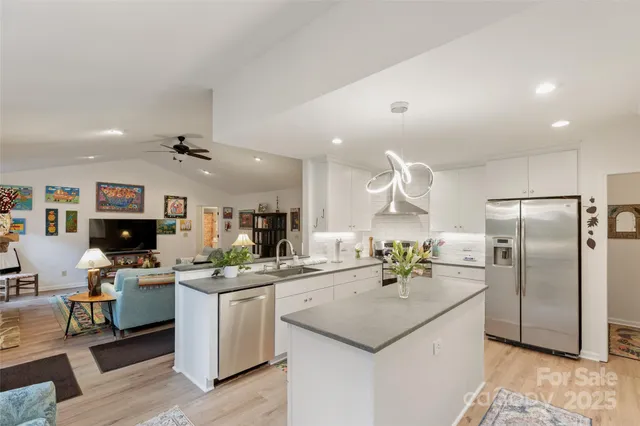 a aerial view of a building