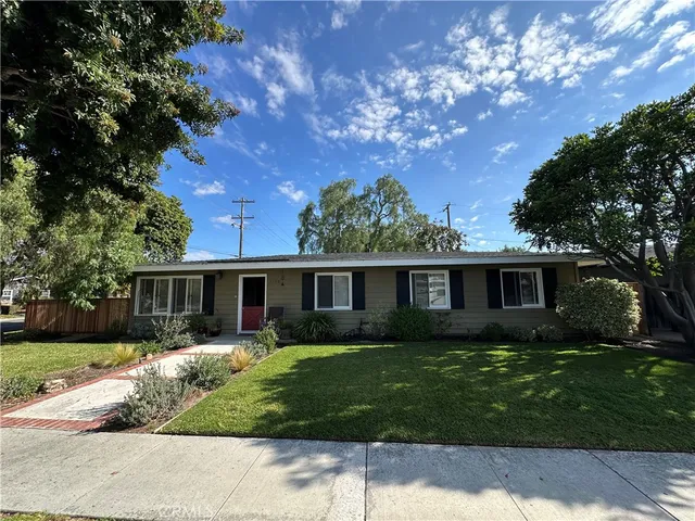 front view of house with a yard