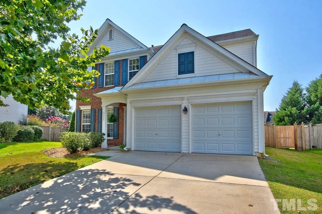 5307 Griffith Park Road Raleigh, NC 27613 - Photo 2 of 25 2 car garage for convenience with additional parking for an additional 2 cars in the driveway.