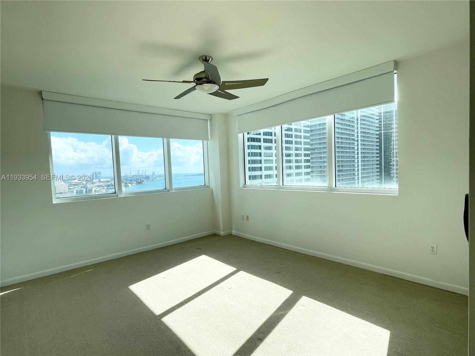 253 Northeast 2nd Street, Unit 2409 Miami, FL 33132 - Photo 41 of 61 a view of an empty room with a window