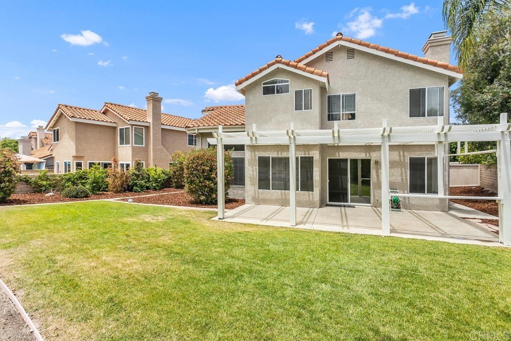 1865 Ithaca Drive Vista, CA 92081 - Photo 26 of 31 a view of a house with pool and chairs next to yard