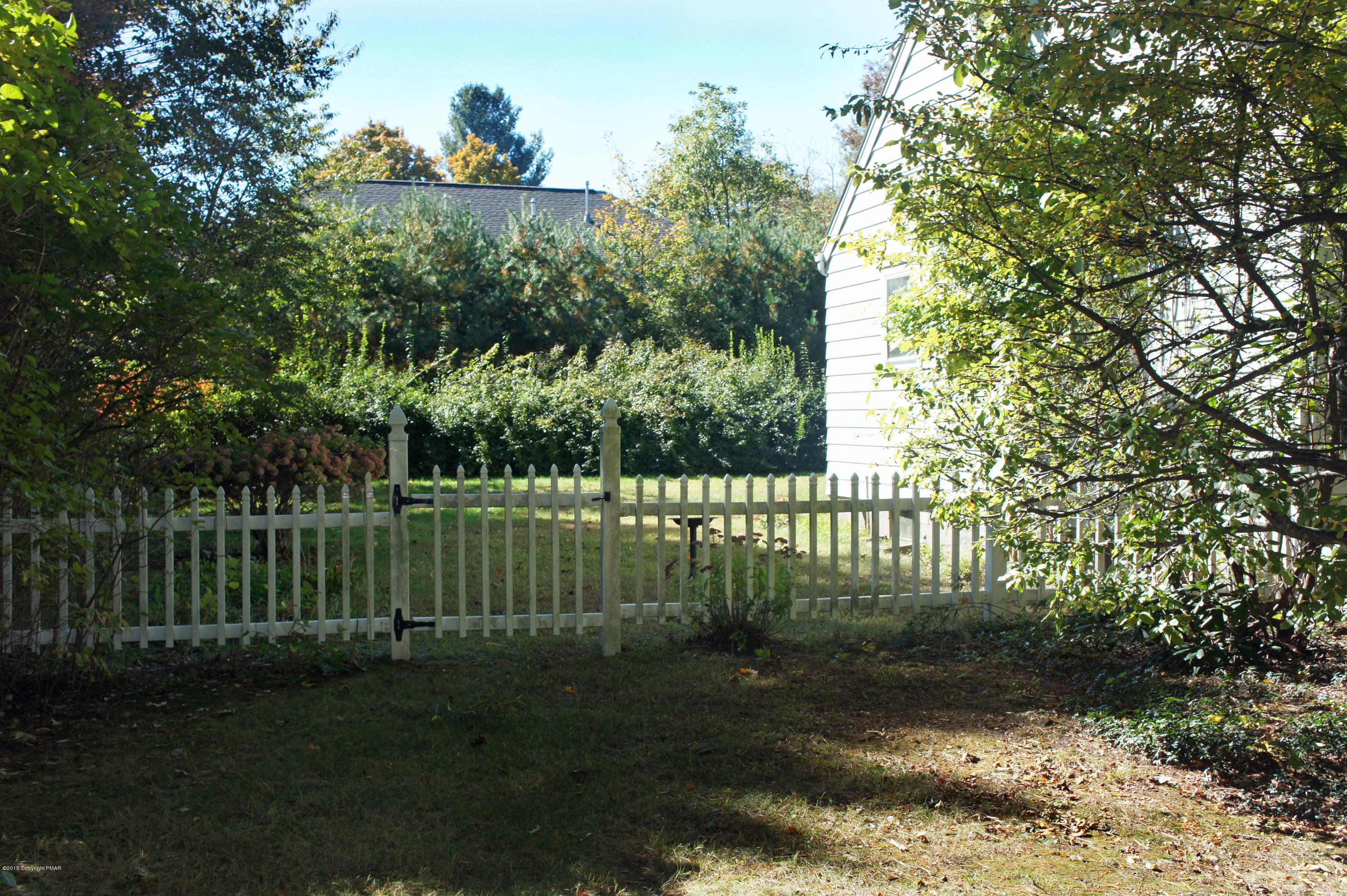 177 Tanite Road Stroudsburg, PA 18360 - Photo 26 of 30 a view of a bench in a garden
