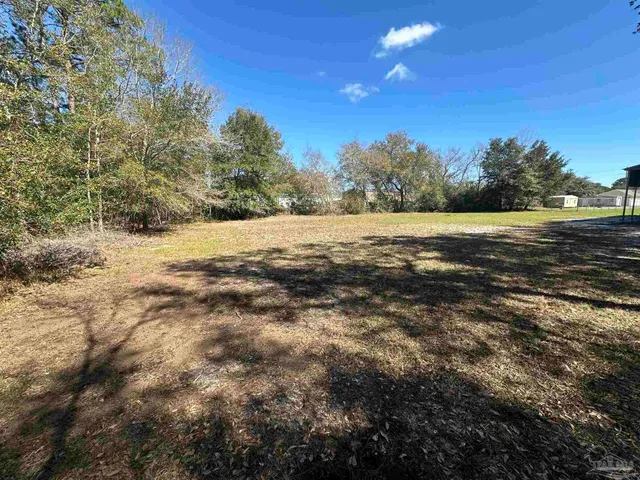 a view of outdoor space with ocean view