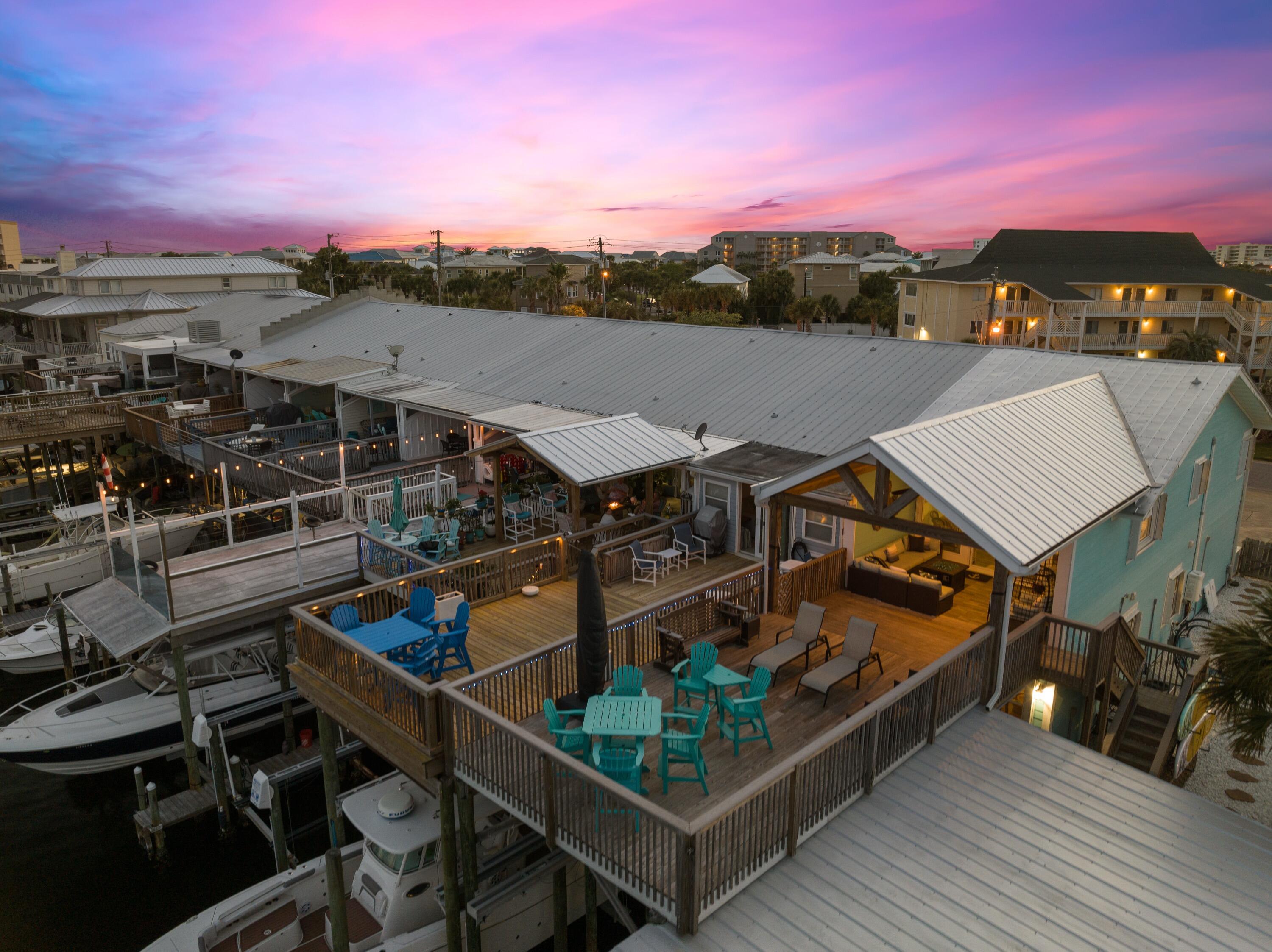 129 Durango Road, Unit 1 Destin, FL 32541 - Photo 5 of 71 a view of a balcony with an outdoor seating