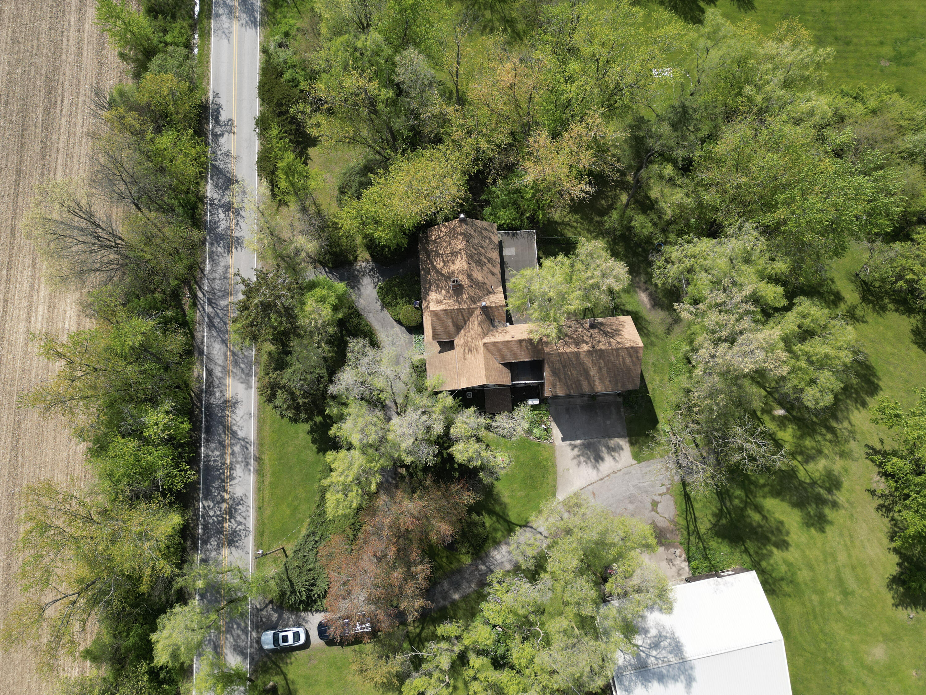 9014 East 129th Avenue Crown Point, IN 46307 - Photo 54 of 56 an aerial view of a house with a yard