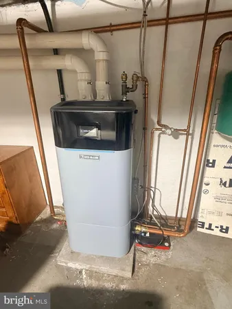 a view of storage and utility room