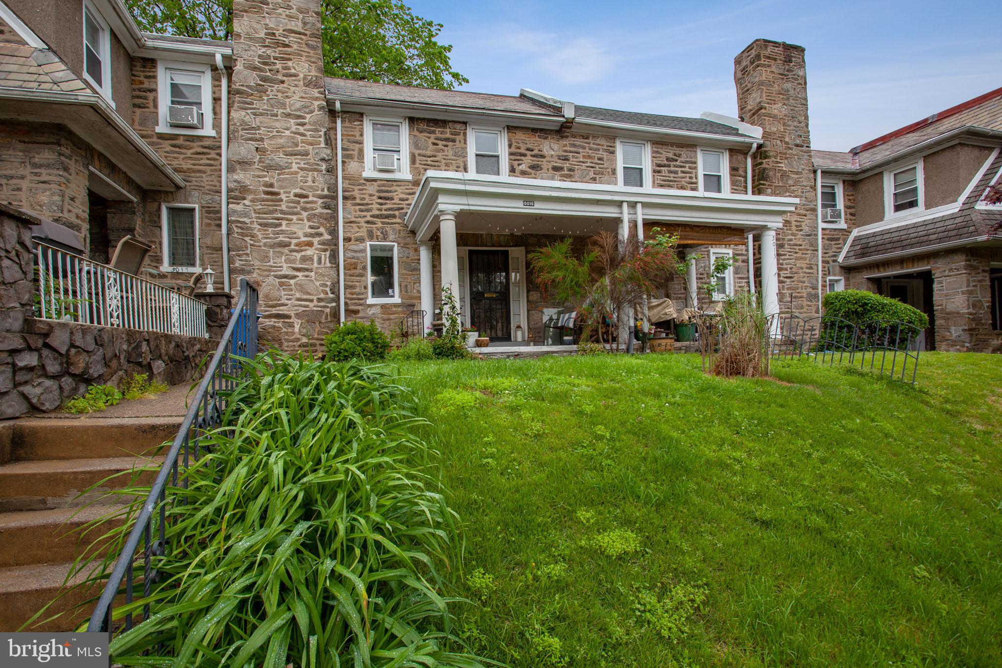 5015 Copley Road Philadelphia, PA 19144 - Photo 1 of 29 Front porch stone home