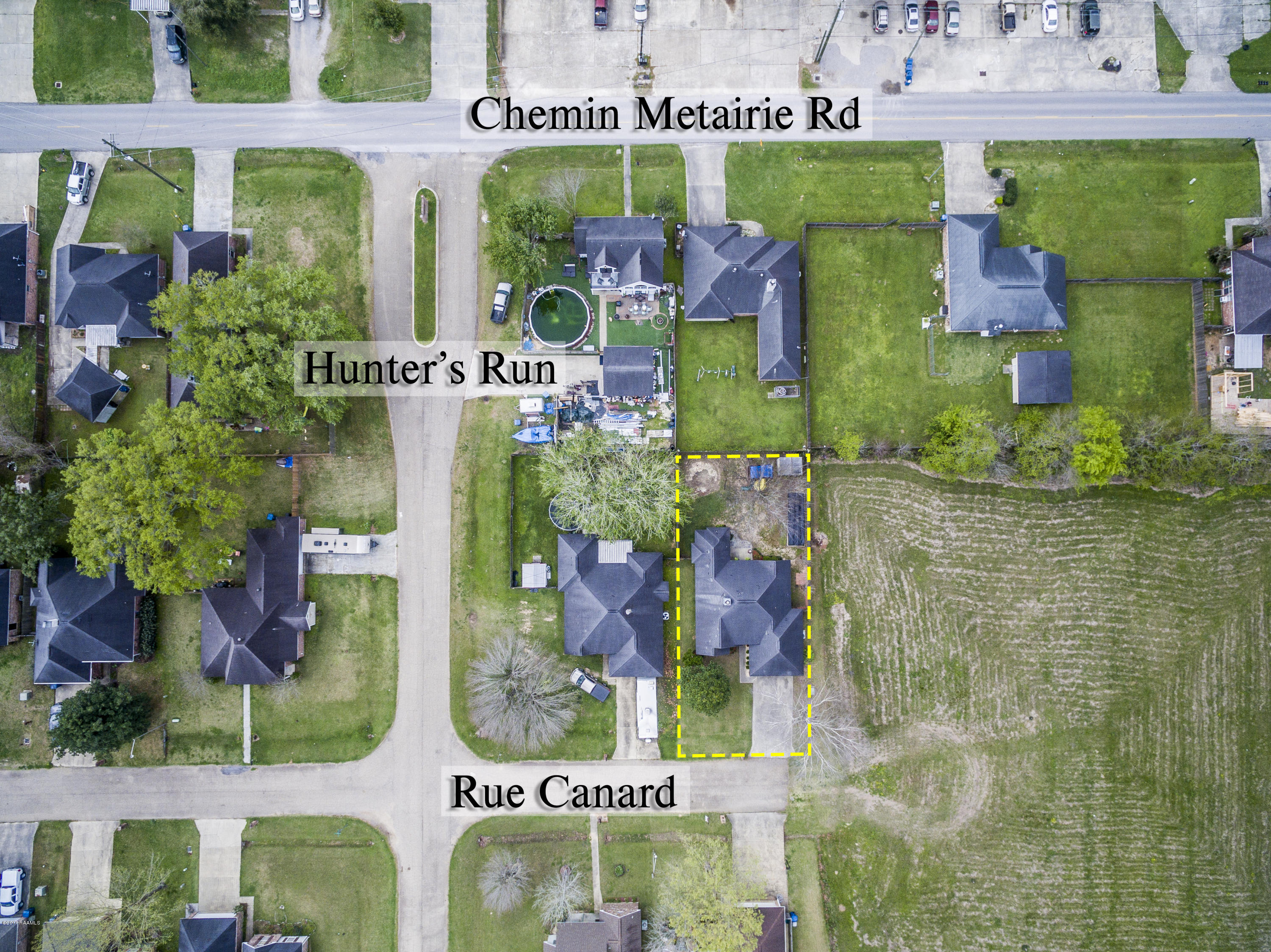 306 Rue Canard Youngsville, LA 70592 - Photo 21 of 23 Overhead View 1