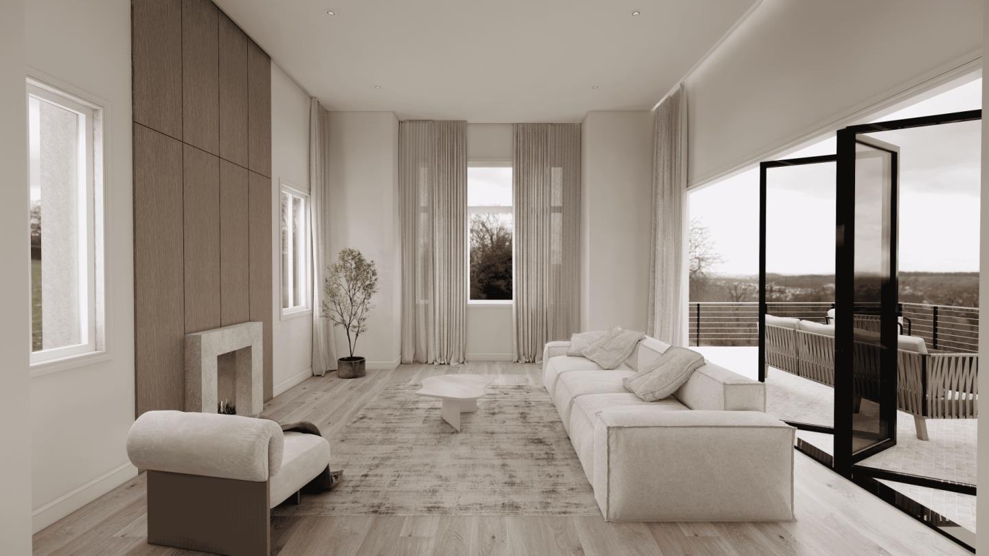 8 Bel Aire Road San Mateo, CA 94402 - Photo 4 of 26 a living room with furniture and a large window