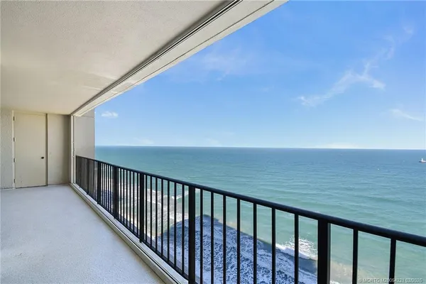 a view of balcony