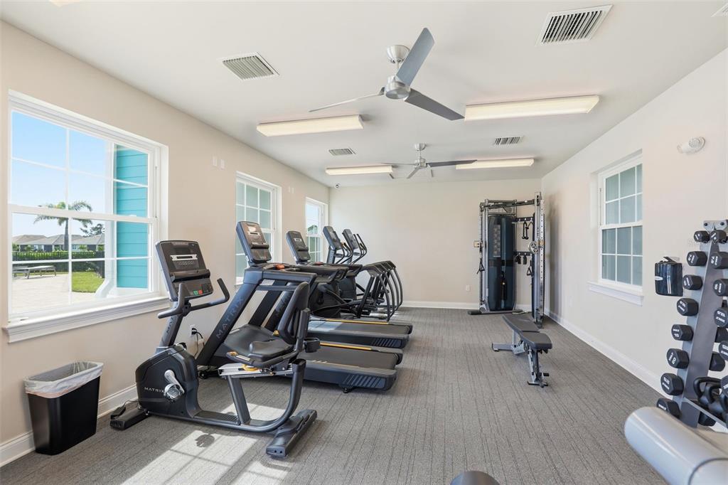 112 Ibiza Loop Venice, FL 34292 - Photo 34 of 35 a view of a room with gym equipment