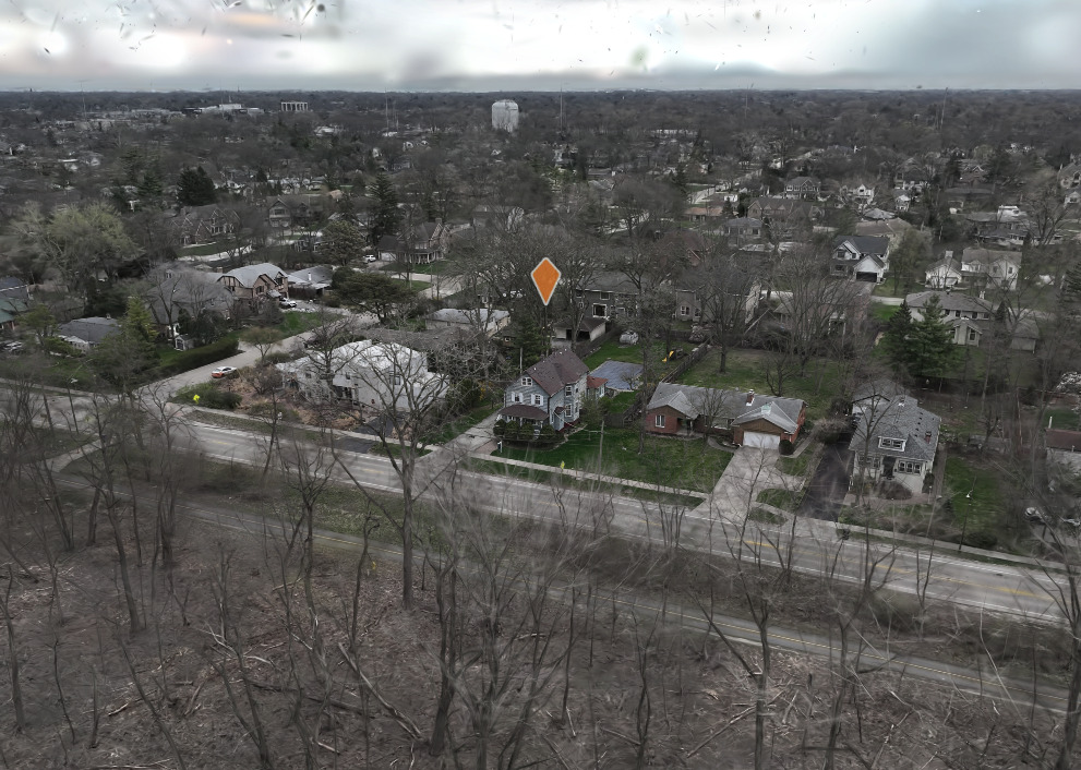 933 Harms Road Glenview, IL 60025 - Photo 20 of 25 an aerial view of multiple house