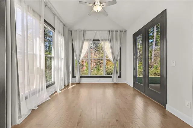 a view of a livingroom with a staircase