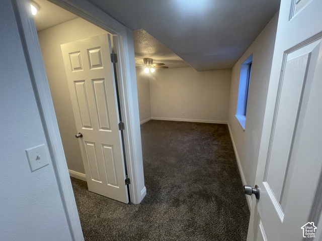 1706 Renaissance Way Springville, UT 84663 - Photo 24 of 31 Carpeted flooring, egress window, white trim, and ceiling fan