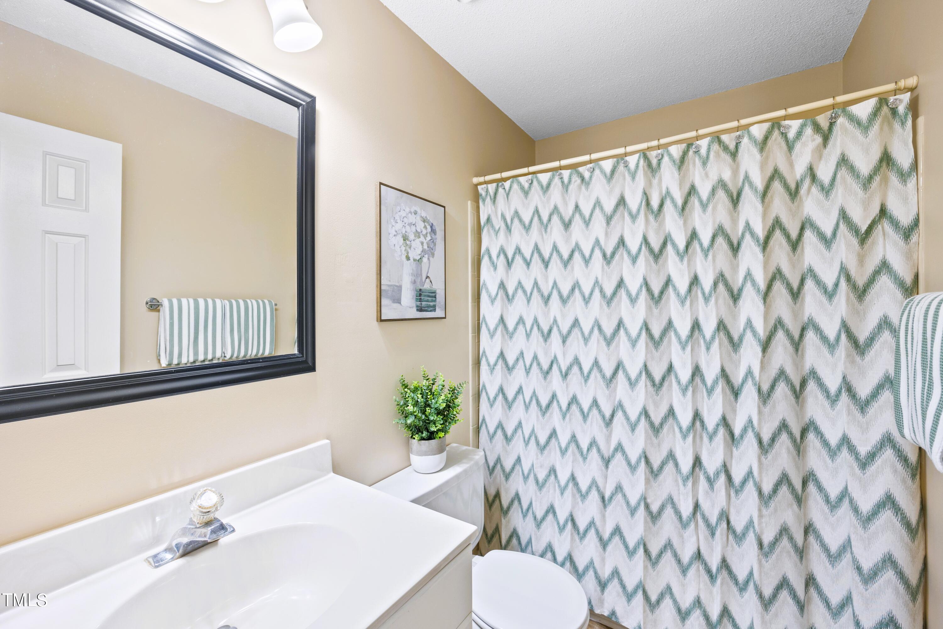 2109 Cedarbluff Court Raleigh, NC 27615 - Photo 20 of 35 a bathroom with a sink and a mirror