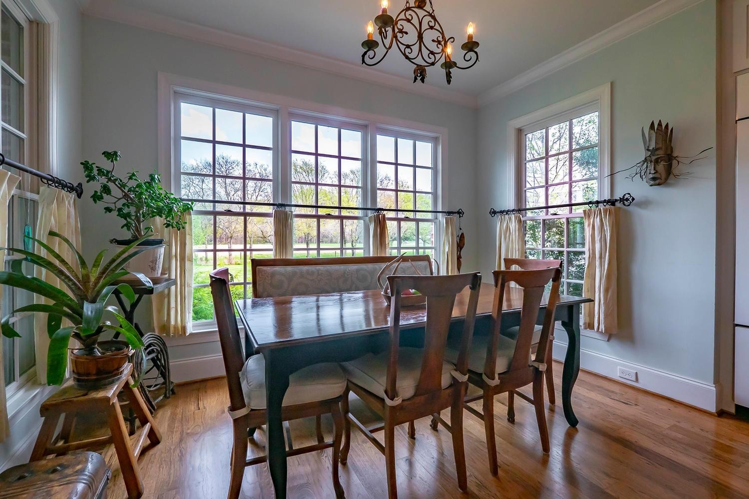 5178 Old Harding Road Franklin, TN 37064 - Photo 13 of 26 a view of a dining room with furniture window and wooden floor