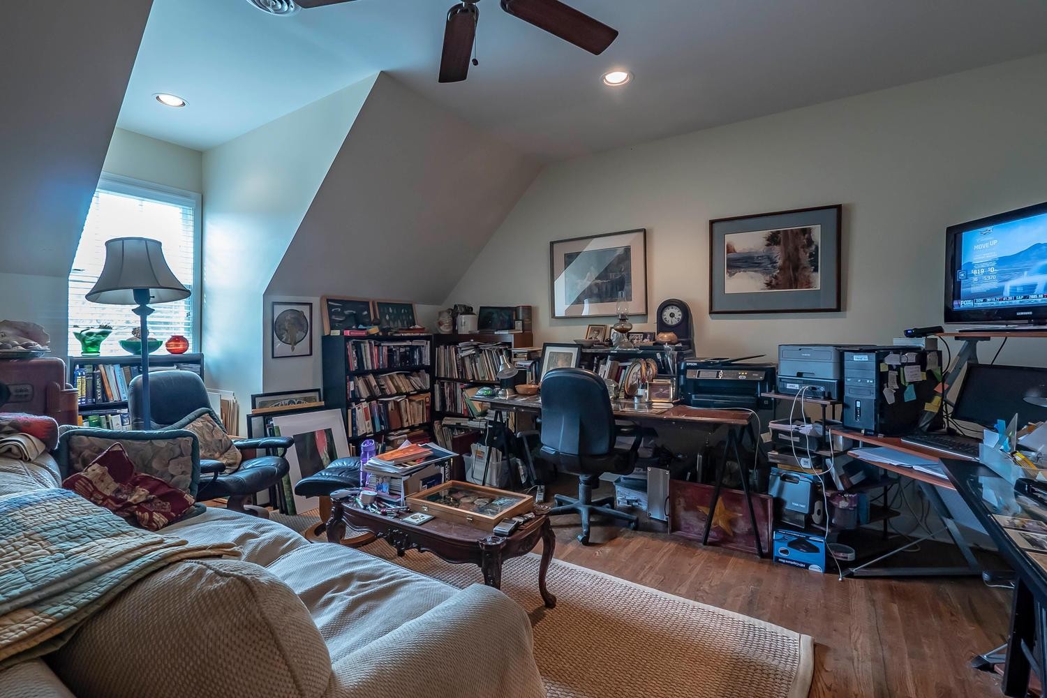 5178 Old Harding Road Franklin, TN 37064 - Photo 24 of 26 a living room with furniture and a wooden floor