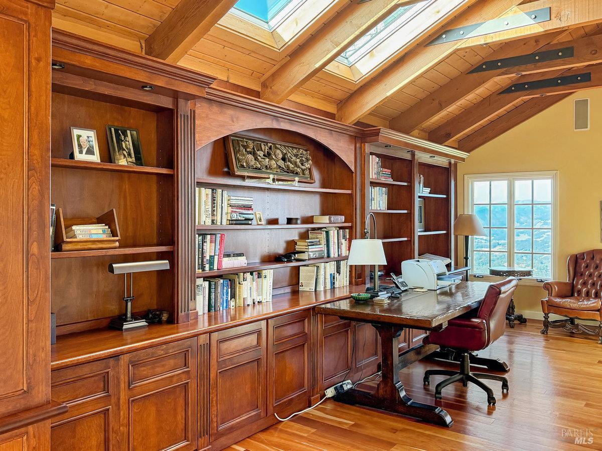 1000 Wolf Ridge Road Glen Ellen, CA 95442 - Photo 14 of 70 a view of a dining room with furniture