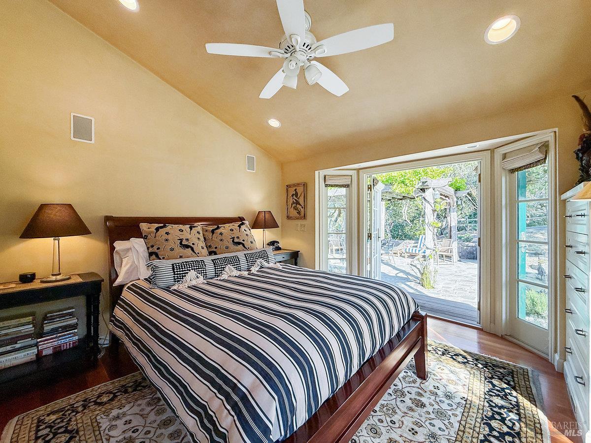 1000 Wolf Ridge Road Glen Ellen, CA 95442 - Photo 47 of 70 a bedroom with bed and a window