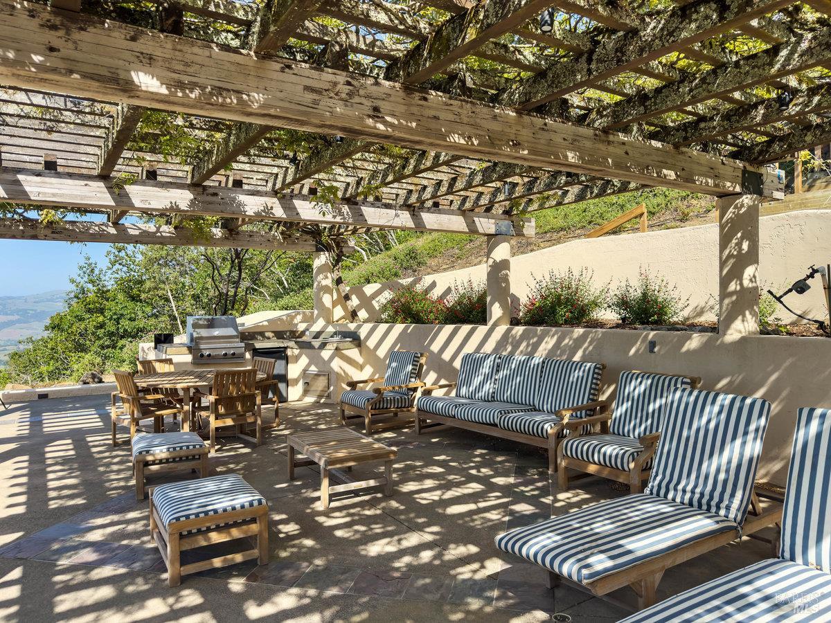 1000 Wolf Ridge Road Glen Ellen, CA 95442 - Photo 64 of 70 a view of balcony with wooden floor