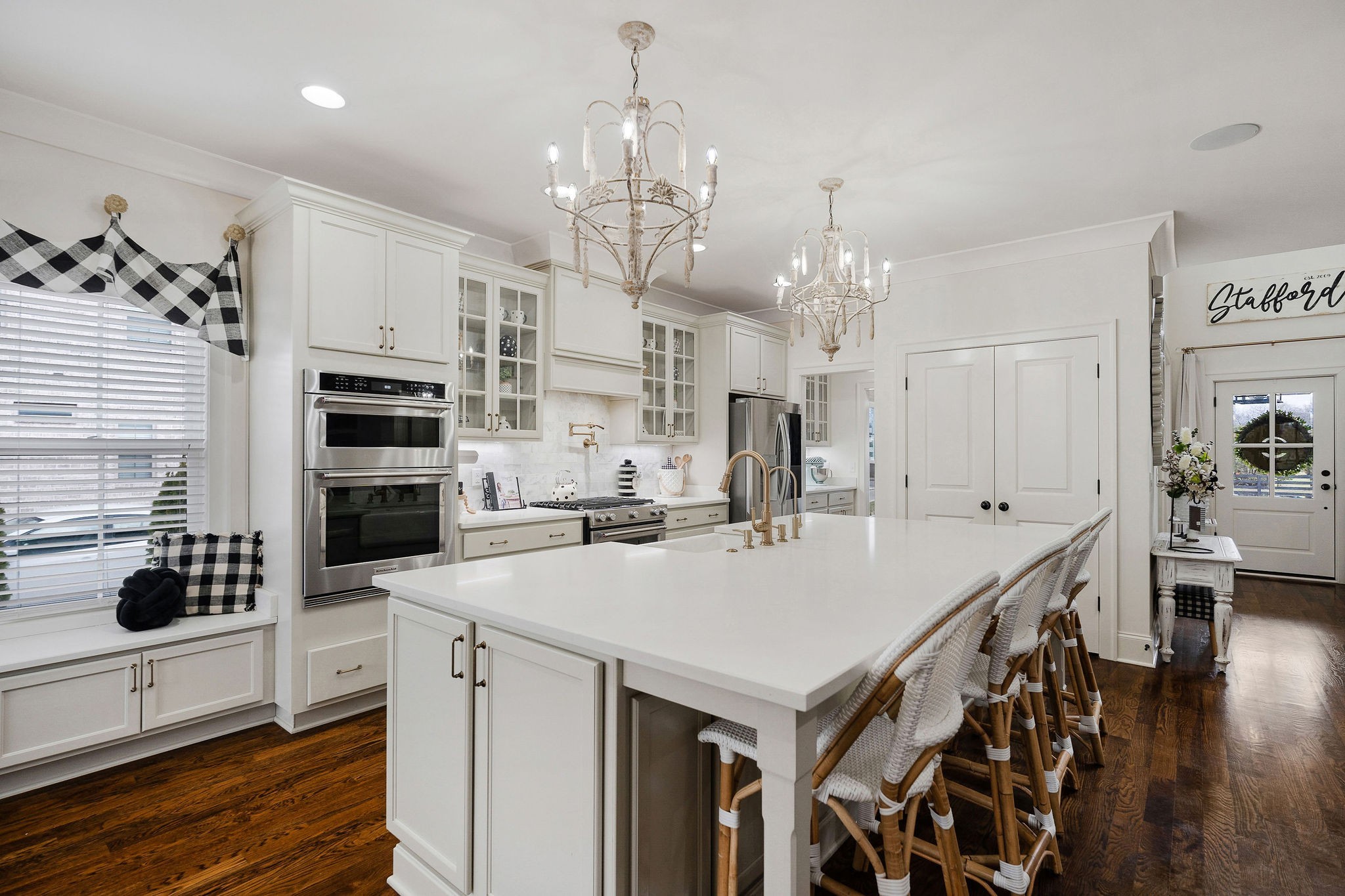 2945 Siegel Road Murfreesboro, TN 37129 - Photo 15 of 59 a large kitchen with kitchen island a stove a sink a refrigerator and a stove