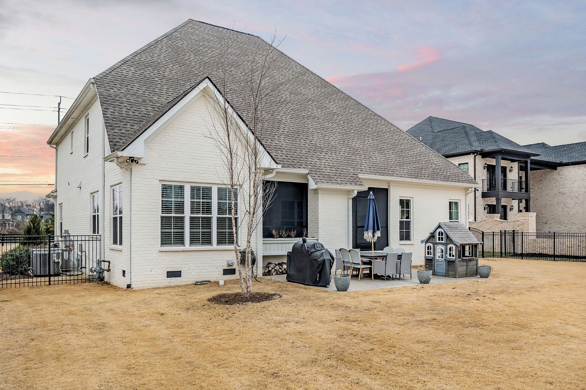 2945 Siegel Road Murfreesboro, TN 37129 - Photo 56 of 59 a front view of a house with yard outdoor seating and barbeque oven