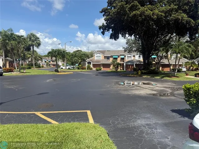 a view of a street with houses
