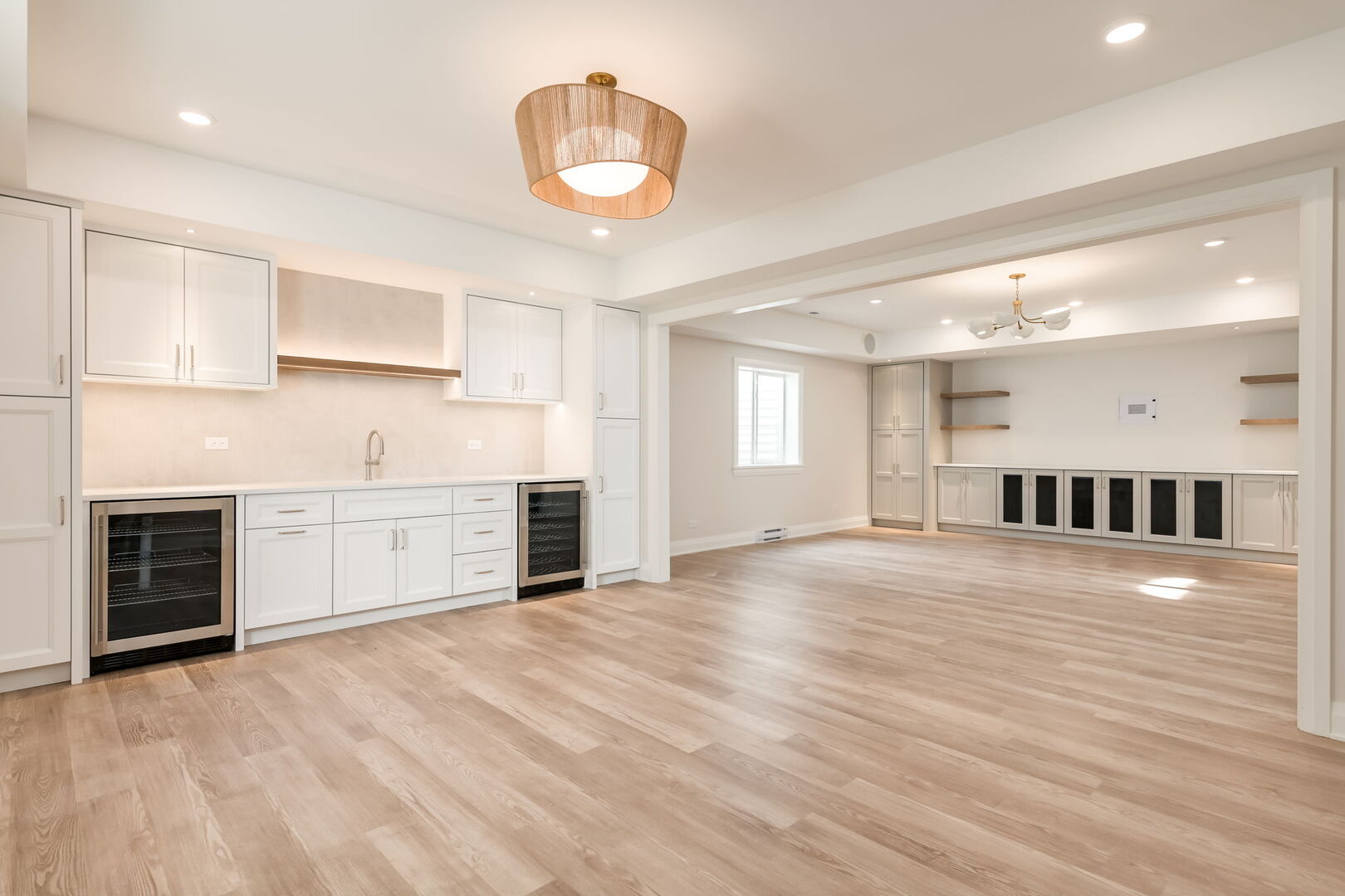 900 Colfax Avenue Elmhurst, IL 60126 - Photo 37 of 43 a kitchen with stainless steel appliances granite countertop a stove a sink and white cabinets with wooden floor