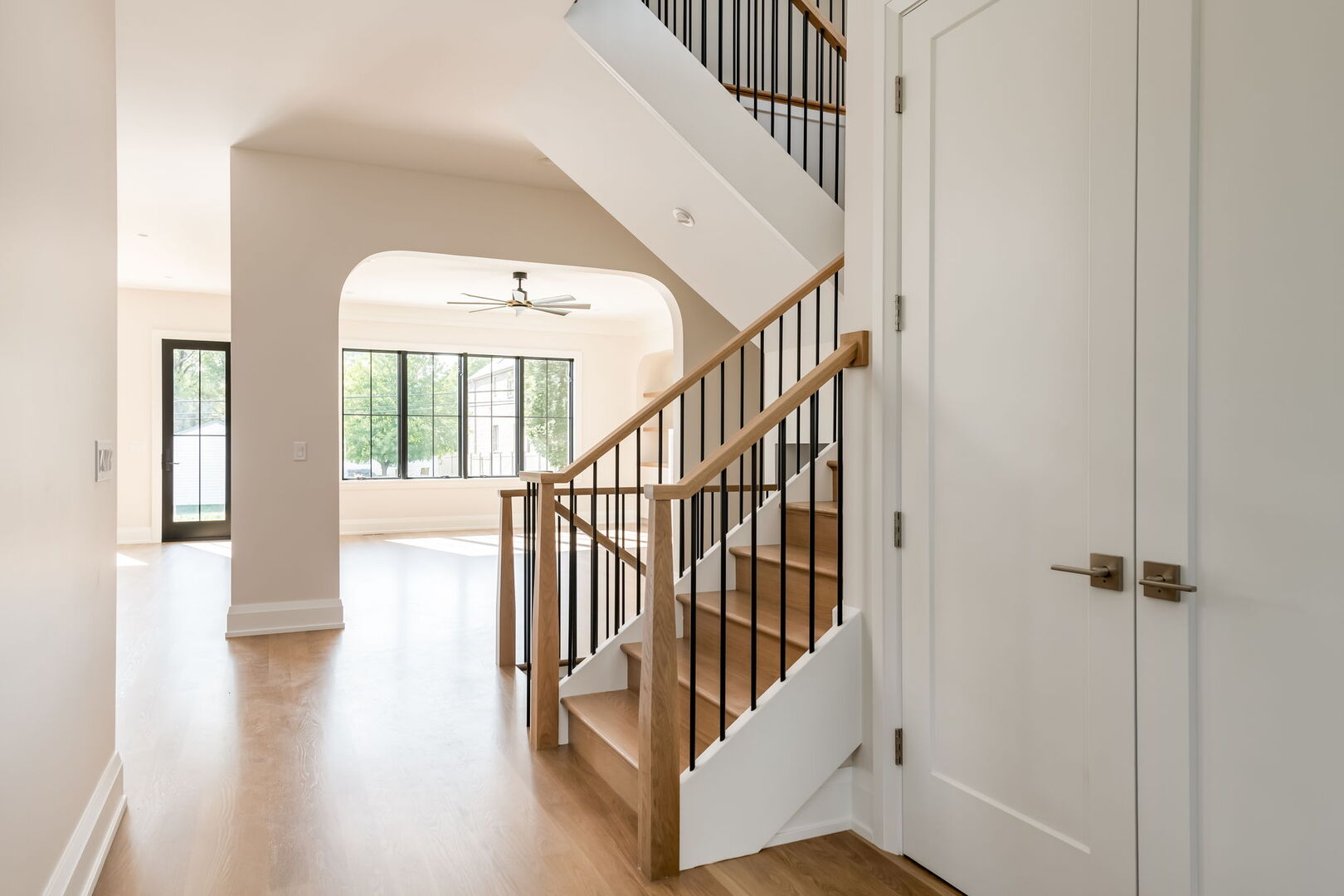900 Colfax Avenue Elmhurst, IL 60126 - Photo 9 of 43 a view of staircase with railing and a rug