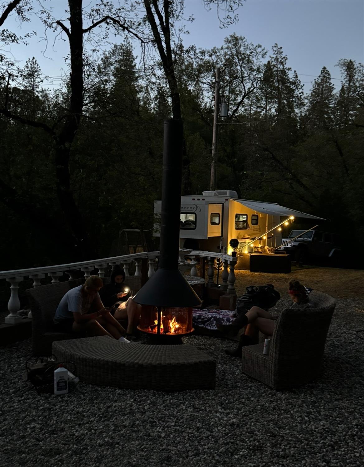 a view of a couches in patio