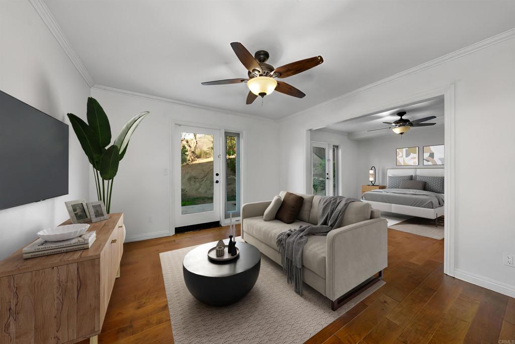 14062 Jamacha Hills Road Jamul, CA 91935 - Photo 19 of 39 a living room with furniture and a potted plant