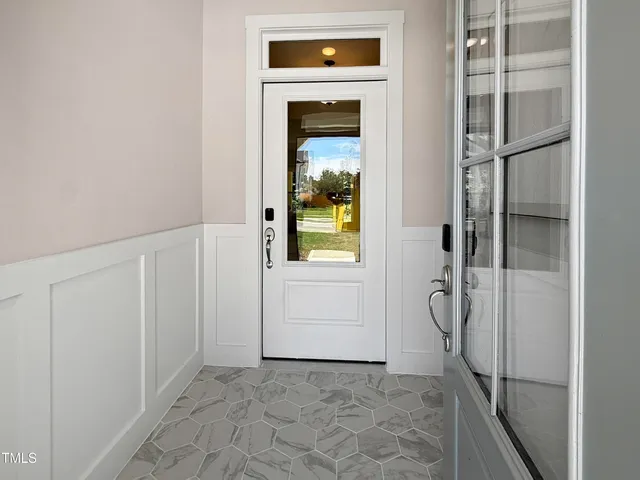 a view of an entryway