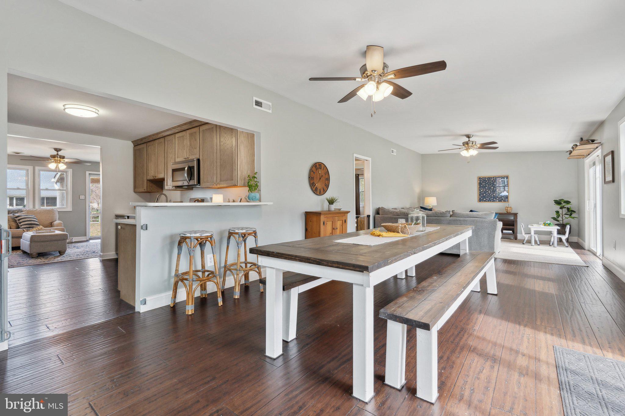 937 Winding Road Edgewater, MD 21037 - Photo 10 of 42 a view of kitchen with cabinets and wooden floor