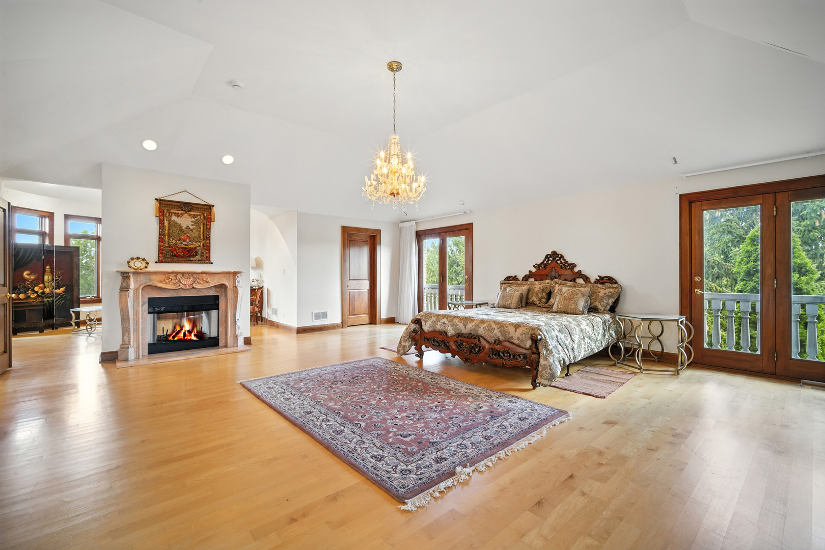 1100 MacAlpin Drive Inverness, IL 60010 - Photo 12 of 50 a living room with furniture and a fireplace