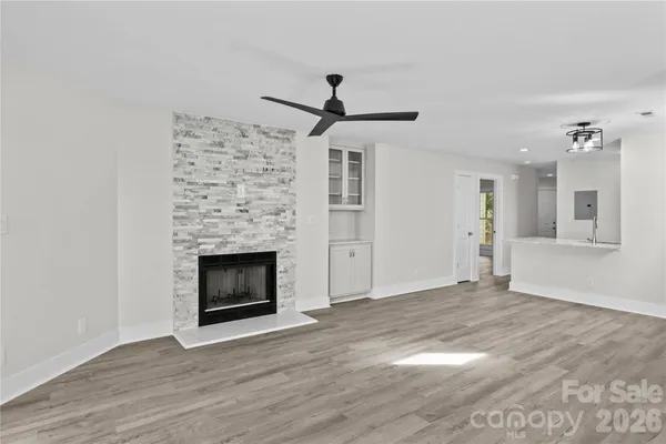 wooden floor in an empty room