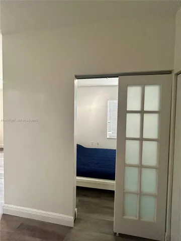 a view of front door