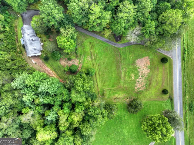 a view of a big yard