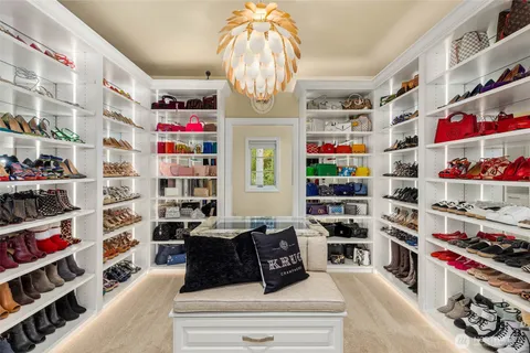 a work place with lots of books