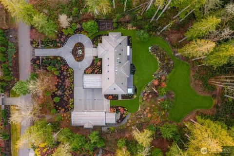 a view of a city with mountain