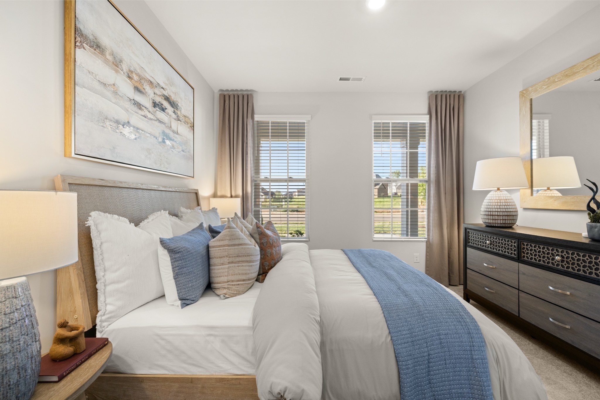 401 Mclemore Ridge Clarksville, TN 37043 - Photo 42 of 64 a bedroom with a bed and wooden floor