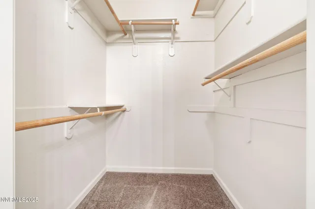 a view of walk in closet