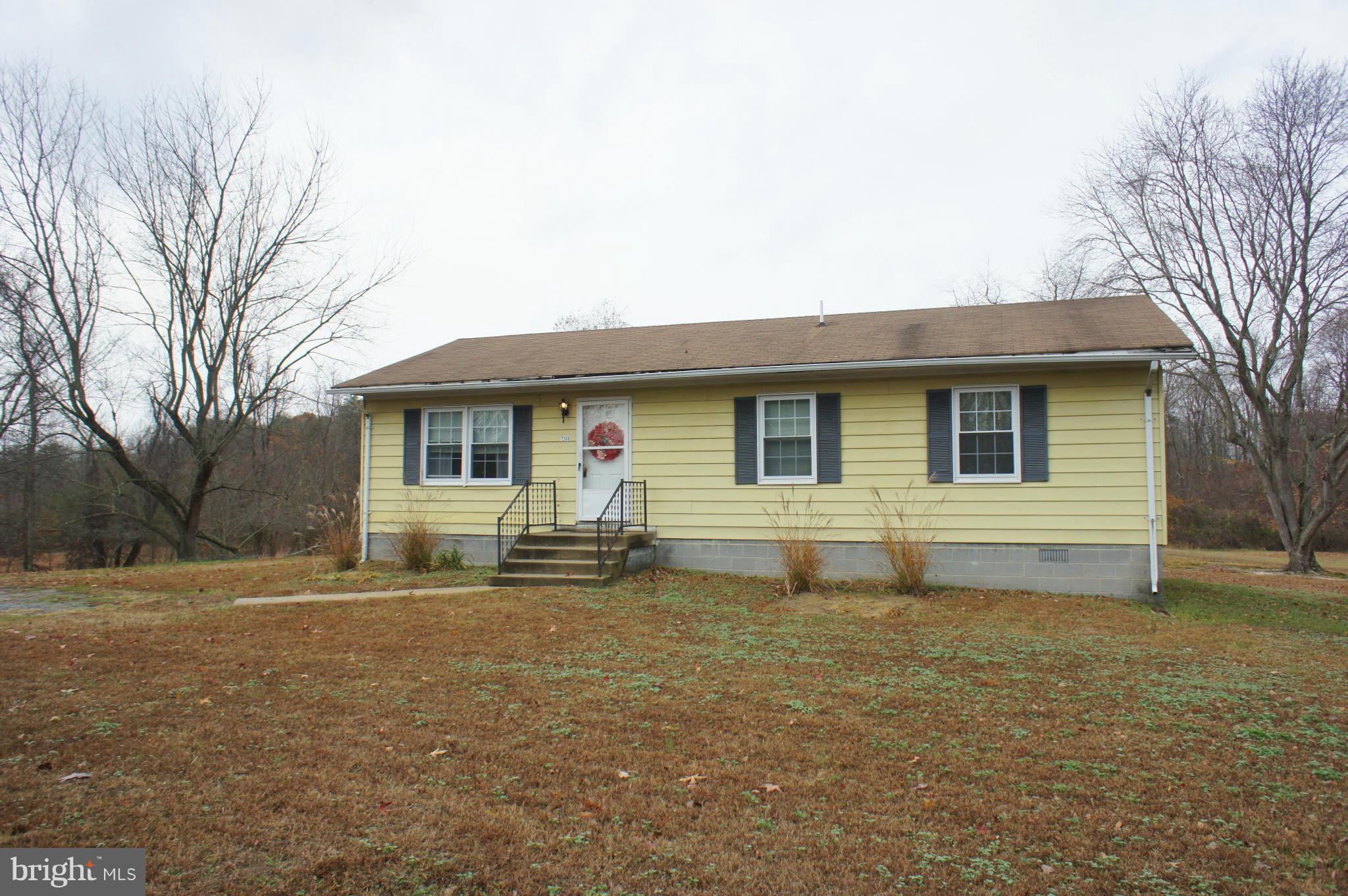 7244 Clyde Jones Road Owings, MD 20736 - Photo 2 of 26 Room to roam on this 1.5 acre level lot!