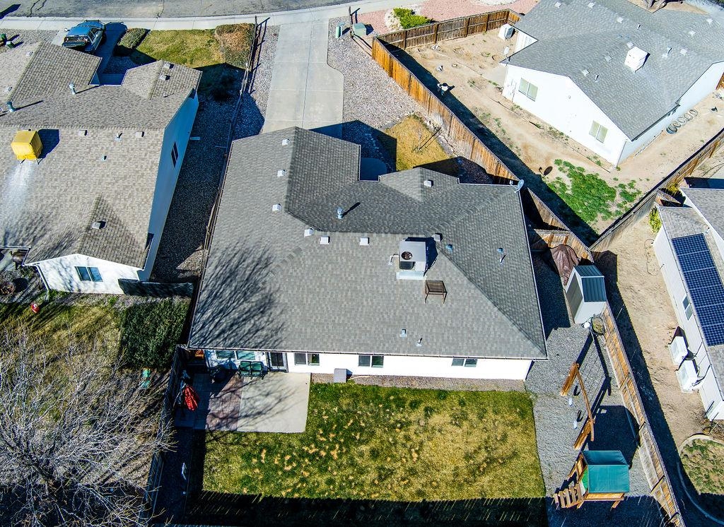 312 Catkin Street Fruita, CO 81521 - Photo 30 of 40 an aerial view of a house with a yard